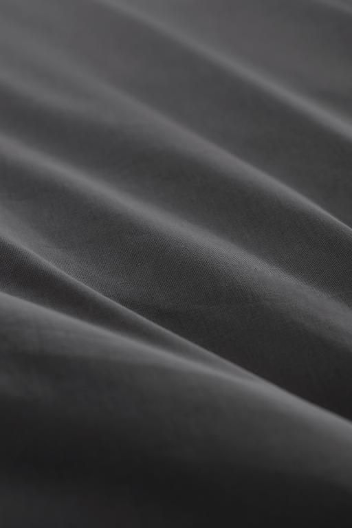 Manon Double 100% Cotton Ranforce Flat Duvet Cover - Anthracite 8684427057001