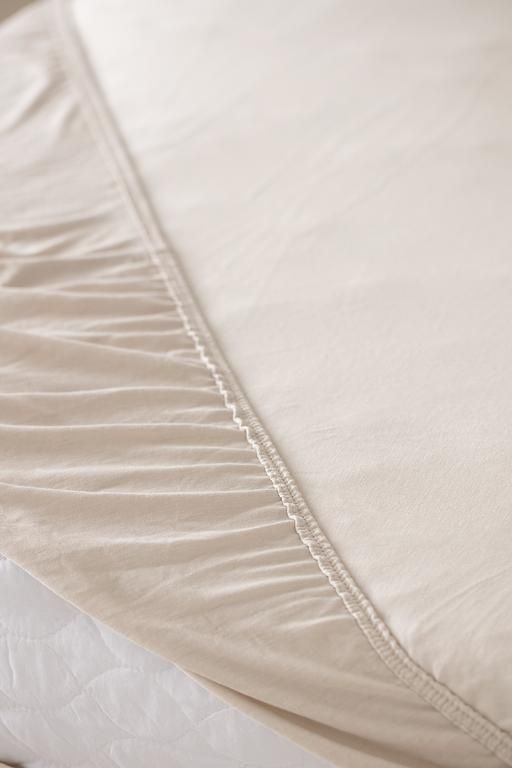 Belle King Size Plus Bamboo Fitted Sheet - Stone 8684427049037