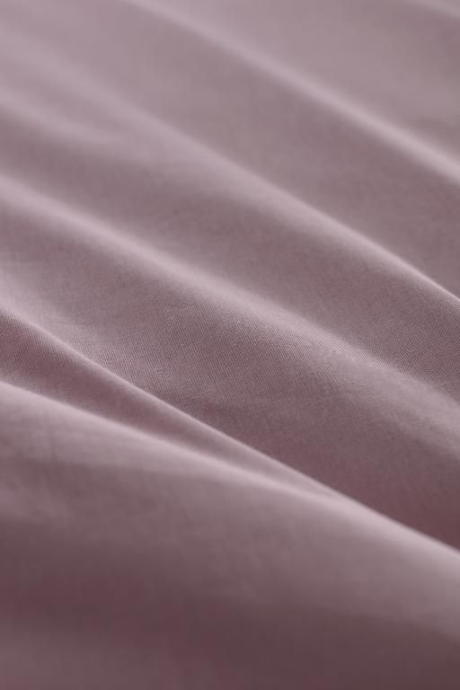 Manon King Size 100% Cotton Ranforce Plain Duvet Cover - Light Purple 8684427061350