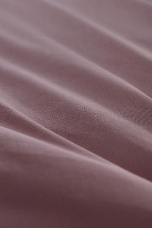 Manon Double 100% Cotton Ranforce Plain Duvet Cover - Rose Dry 8684427057063