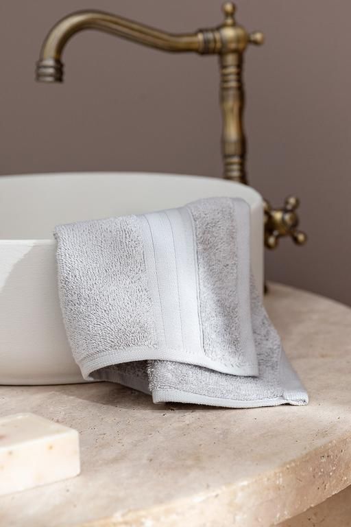 Angelique Hand Towel - Dark Beige - 30x45 cm