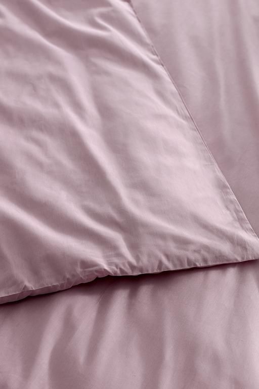 Manon King Size 100% Cotton Ranforce Plain Duvet Cover - Light Purple 8684427061350