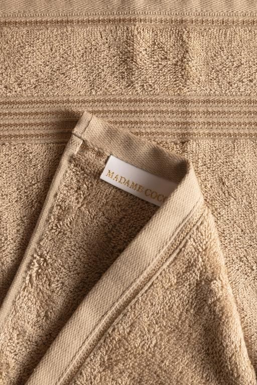 Clarette Bath Towel - Tan - 90x150 cm 8684427003626