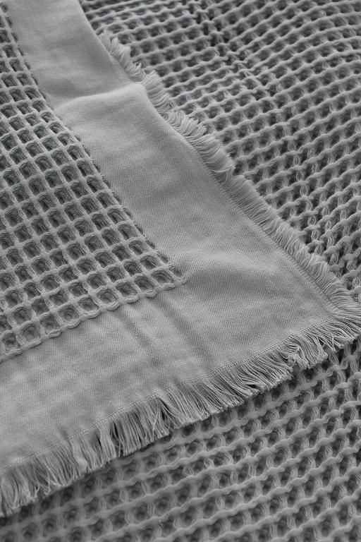 Beatrice Single 100% Cotton Bedspread - Gray 8684427016312