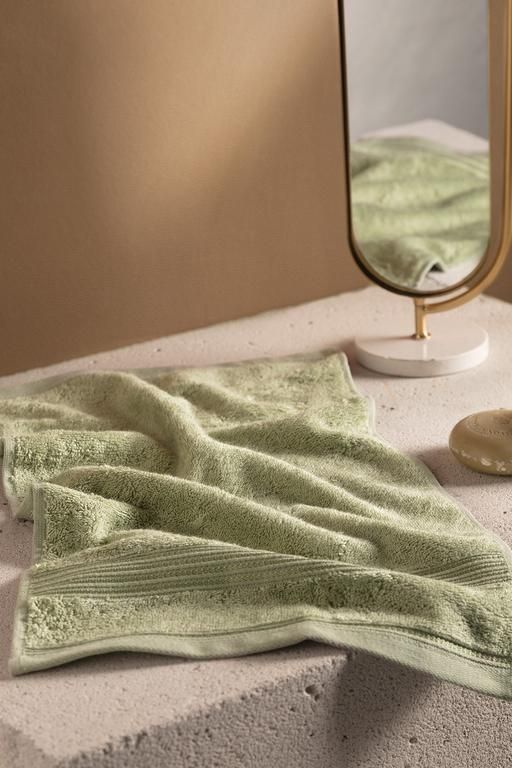 Clarette Hand Towel - Light Green - 30x46 cm 8684427003404