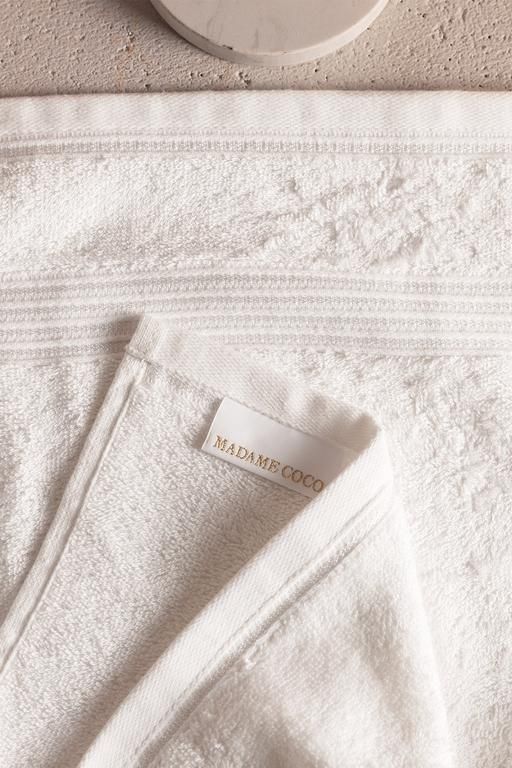 Clarette Hand Towel - White - 30x46 cm 8684427003350